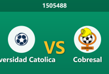 1505488 Phân Tích Trước Trận Universidad Catolica vs Cobresal: Bão chấn thương càn quét, tỷ lệ chủ nhà chấp sâu liệu có là bẫy?-Chốt Kèo AI - Chuyên Gia Dự Đoán Bóng Đá Hàng Đầu Việt Nam