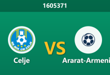 1605371 Phân Tích Trước Trận Celje vs Ararat-Armenia: Khách mất trụ cột hàng thủ, tỷ lệ chủ nhà chấp sâu liệu có bẫy?-Chốt Kèo AI - Chuyên Gia Dự Đoán Bóng Đá Hàng Đầu Việt Nam
