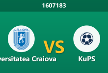 Thứ Năm 1607183 Phân Tích Trước Trận Universitatea Craiova vs KuPS: Chủ nhà chấp sâu, liệu có sập hầm trước hàng thủ lùi sâu?-Chốt Kèo AI - Chuyên Gia Dự Đoán Bóng Đá Hàng Đầu Việt Nam